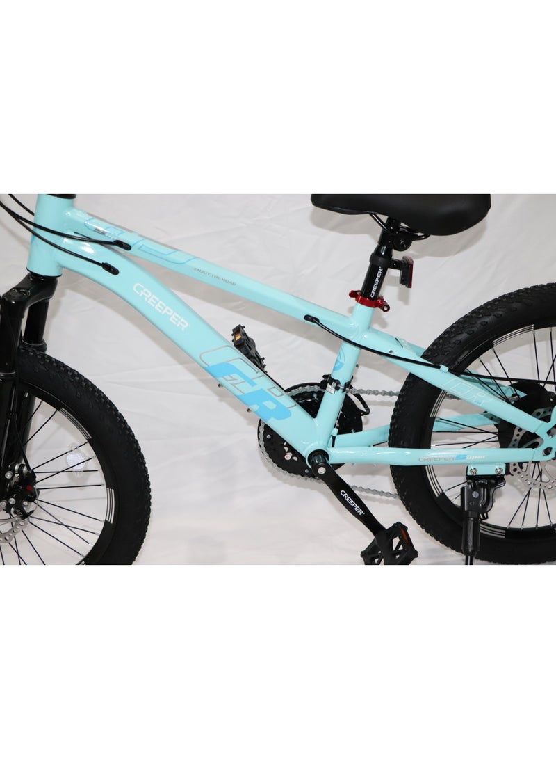 CREEPER 20-inch student bicycle carbon steel frame with aluminum rims - Image 2