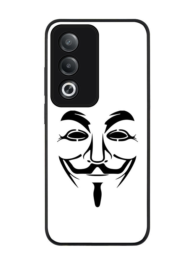 Stylizedd For Oppo A3 Pro / A80 Case,Slim fit Camera Protection, Shockproof Thin Phone cover - Vendetta Mask - Image 1