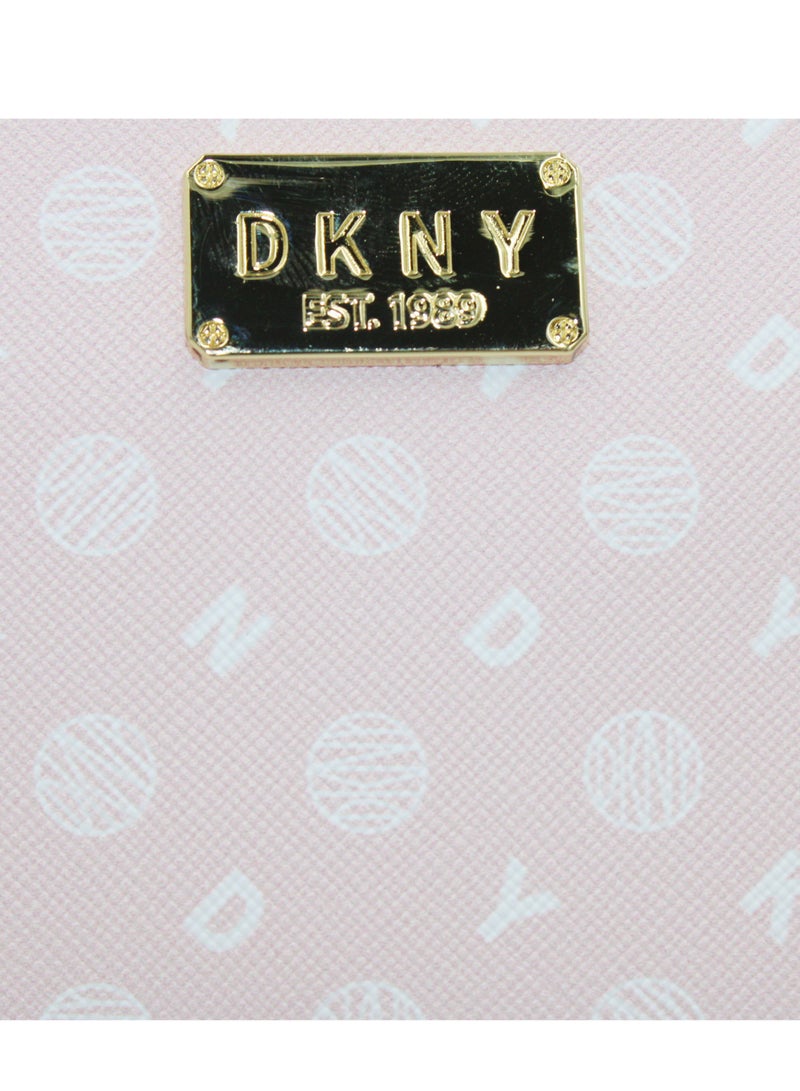 دكني حقيبة مستحضرات التجميل ليجاسي من دي كيه إن واي، حقيبة مكياج للسفر صغيرة، حقيبة تخزين مستحضرات التجميل صغيرة مقاومة للماء وخفيفة الوزن، حقيبة مكياج صغيرة، حقيبة أدوات الزينة للسفر - Image 2