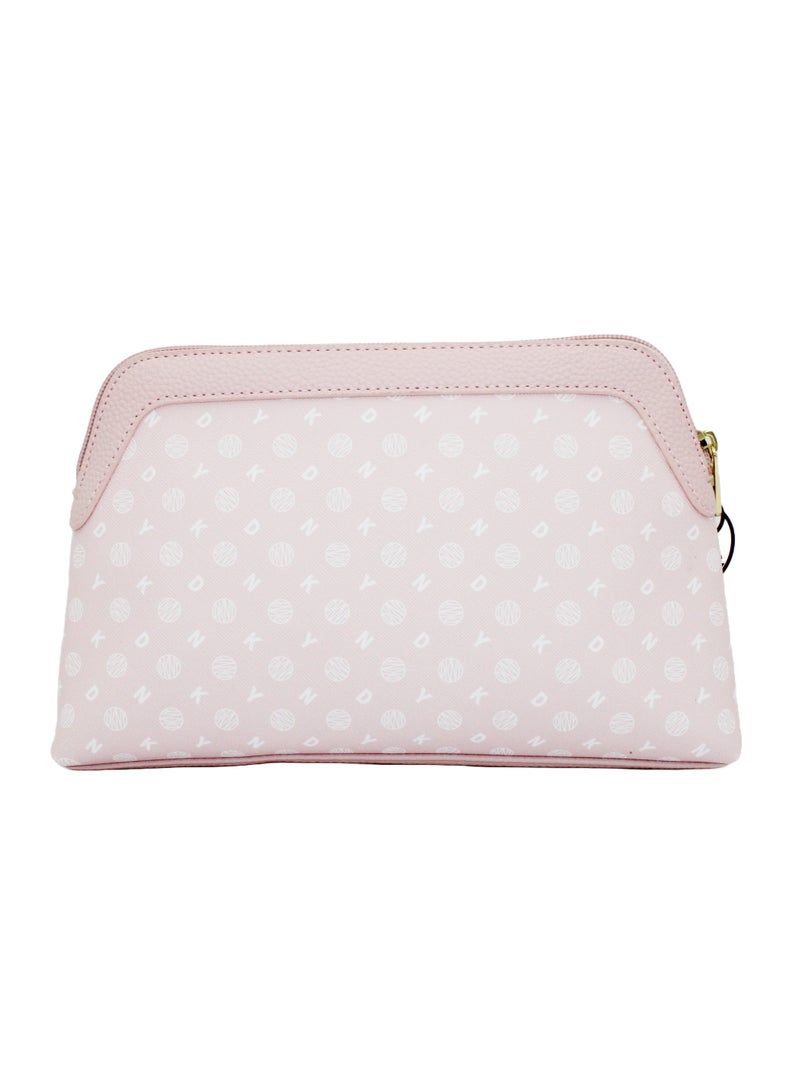 دكني حقيبة مستحضرات التجميل ليجاسي من دي كيه إن واي، حقيبة مكياج للسفر صغيرة، حقيبة تخزين مستحضرات التجميل صغيرة مقاومة للماء وخفيفة الوزن، حقيبة مكياج صغيرة، حقيبة أدوات الزينة للسفر - Image 4