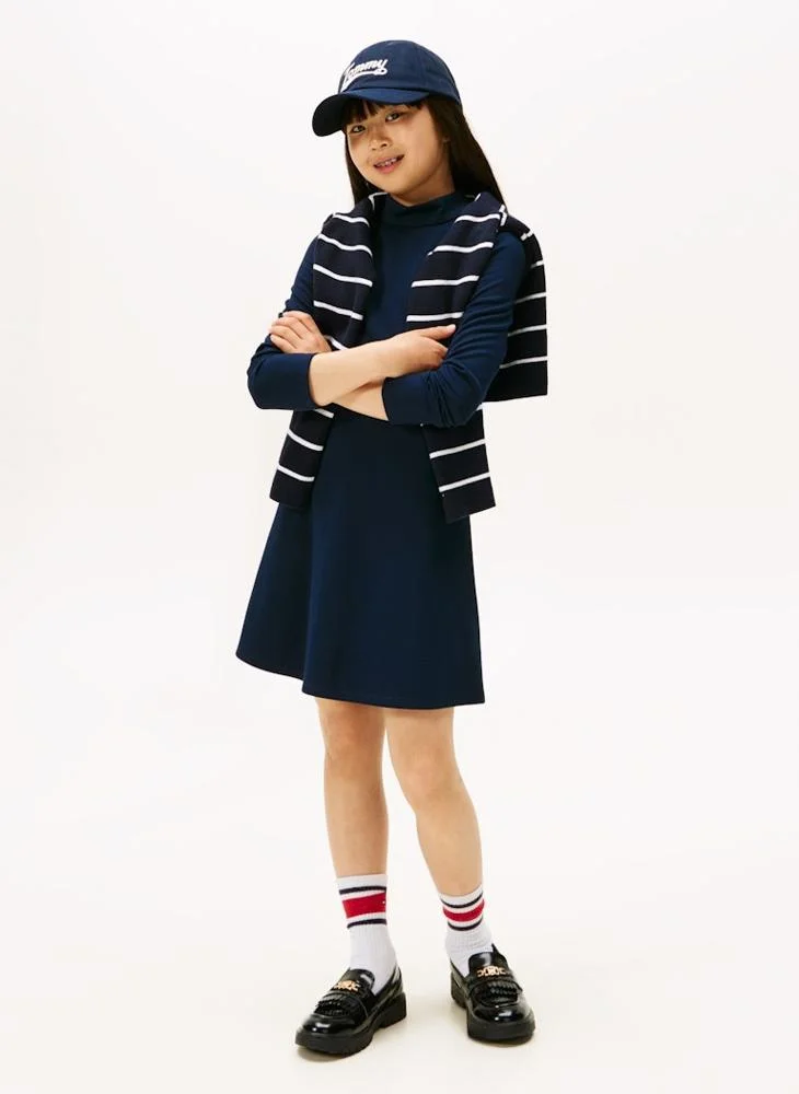 تومي هيلفيغر Kids Essential Skater Dress
