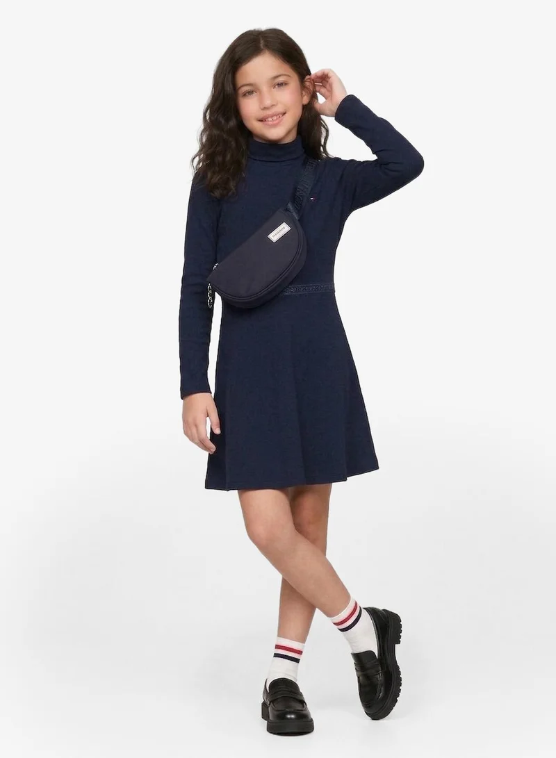 TOMMY HILFIGER  Kids Essential Skater Dress for Women | Best Price UAE