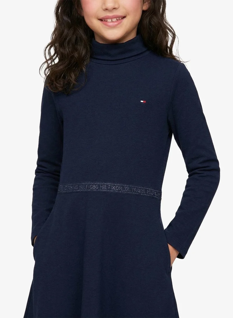 TOMMY HILFIGER  Kids Essential Skater Dress for Women | Best Price UAE