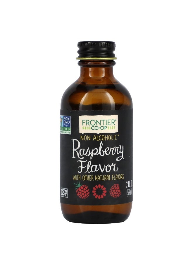 Frontier Co-op Frontier Co-op, Raspberry  Flavor, Non-Alcoholic, 2 fl oz (59 ml)  - Image 1