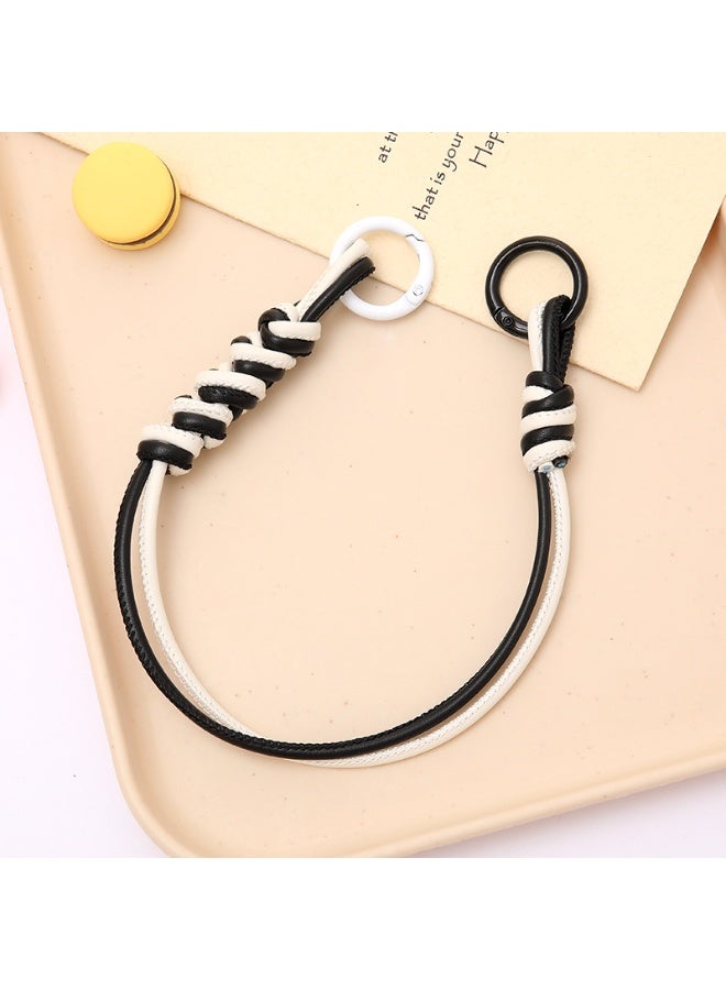 NIBEMINENT Phone Charm/ Chain Strap for Women Girls, Dopamine Contrast Cell Phone Case Lanyard Wrist Strap
