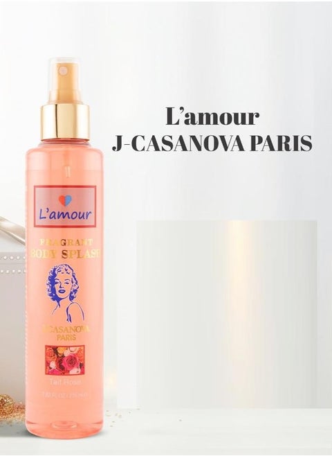 J. Casanova Paris taif rose Body Splash 235 ml