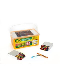 Ultimate Crayon Bucket 200 Crayons Duplicates Of Favorite Colors Gift For Kids