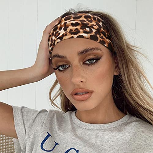 DRESHOW 6 PCS Adjustable Headbands for Women Knotted Headbands Elastic Non-Slip Fashion Hair Bands for Workout Sports Running Yoga - Image 4