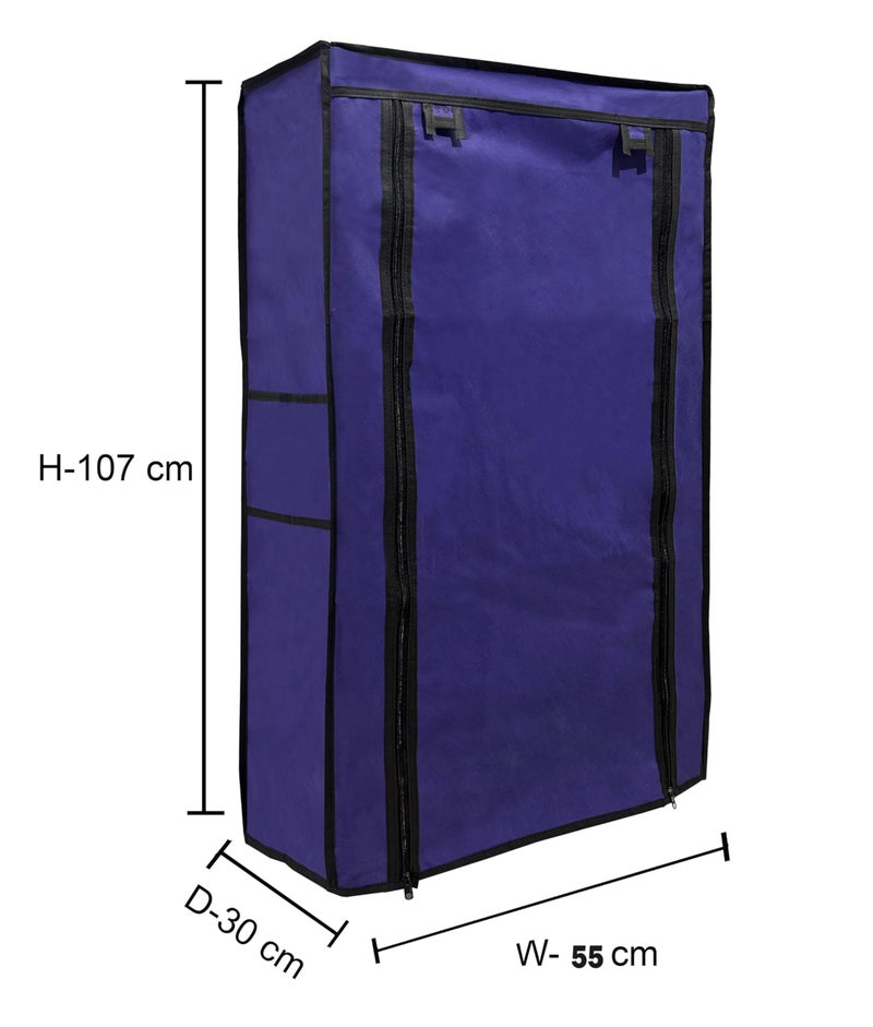 RAXON WORLD Shoe Rack Cover for Home Only for 6-Layer Portable Foldable Shoe Stand Non Woven Zipper Fabric Cover - Image 2