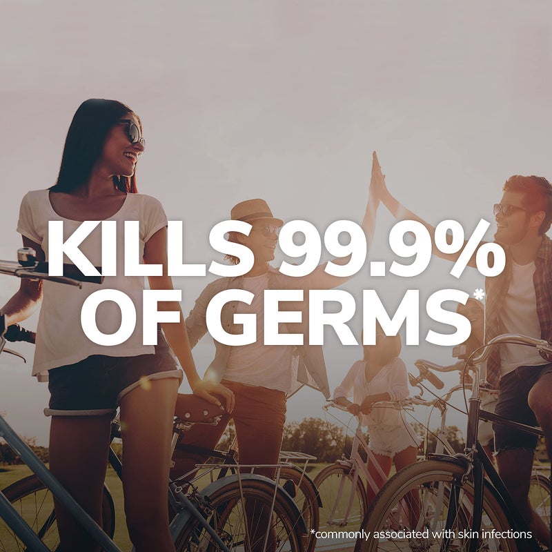 Bactine MAX بكتين ماكس غسول جروح الإسعافات الأولية - سائل مطهر يقتل 99.9% من الجراثيم - حماية من العدوى للجروح الصغيرة والخدوش والحروق - حل للإسعافات الأولية - 8 أونصات سائلة، عبوتين - Image 3