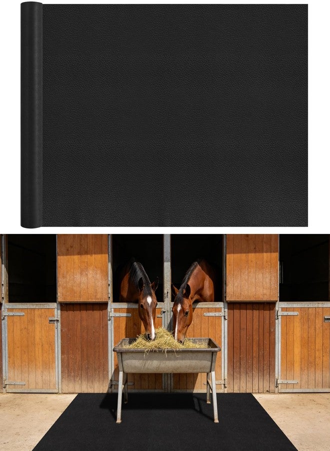 Wenceda 4x6 Ft Horse Stall Mat, Stable Mats for Horses with Shock Absorption & Cushioning Waterproof Non-Slip Flooring, Easy to Clean Mat for Stalls Farm Cattle Sheep Pig Shed Livestock Barn - Image 1