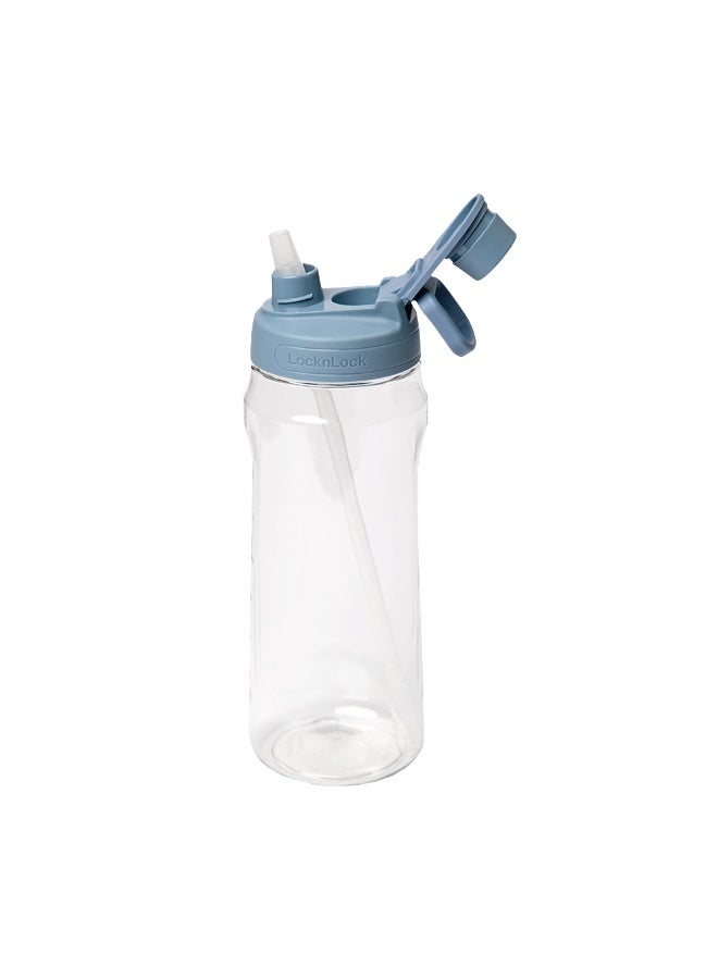 LocknLock زجاجة ماء لوكن لوك أكتيف سعة 2 لتر باللون الأزرق - متينة، سهلة الإمساك، مقاومة للتسرب مع حلقة إصبع مخفية - Image 2