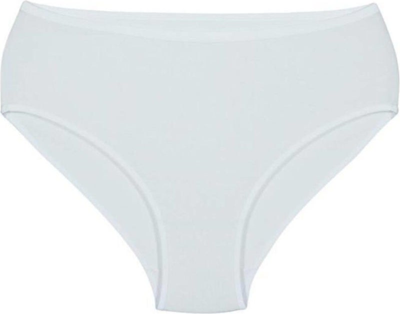Jel Lingerie Gel Lingerie Gel 12 Pcs White Color Bamboo Panties 