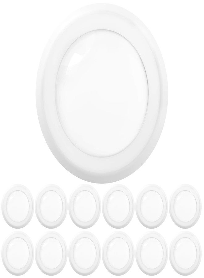 Sunco Lighting 12 Pack 5/6” LED Disk Lights Flush Mount Ceiling Light Fixture Recessed 6000K Daylight Deluxe, 100W Equivalent 15W, 1050LM, Dimmable Low Profile Surface Mount ETL. - Image 1