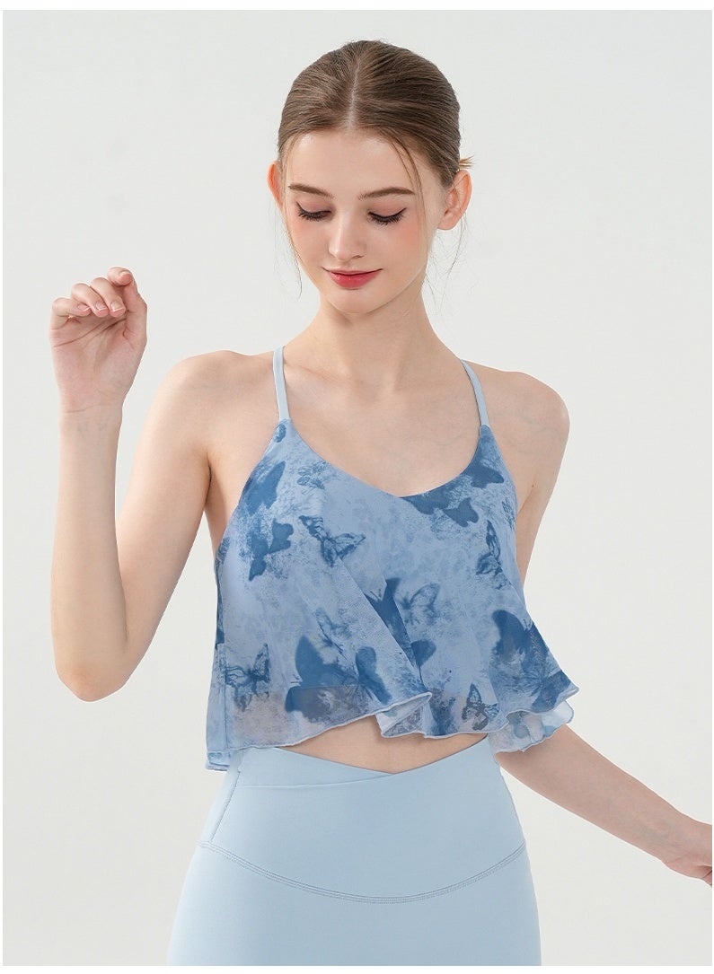 KUYING New Fashionable Breathable Mesh Yoga Vest - Image 3