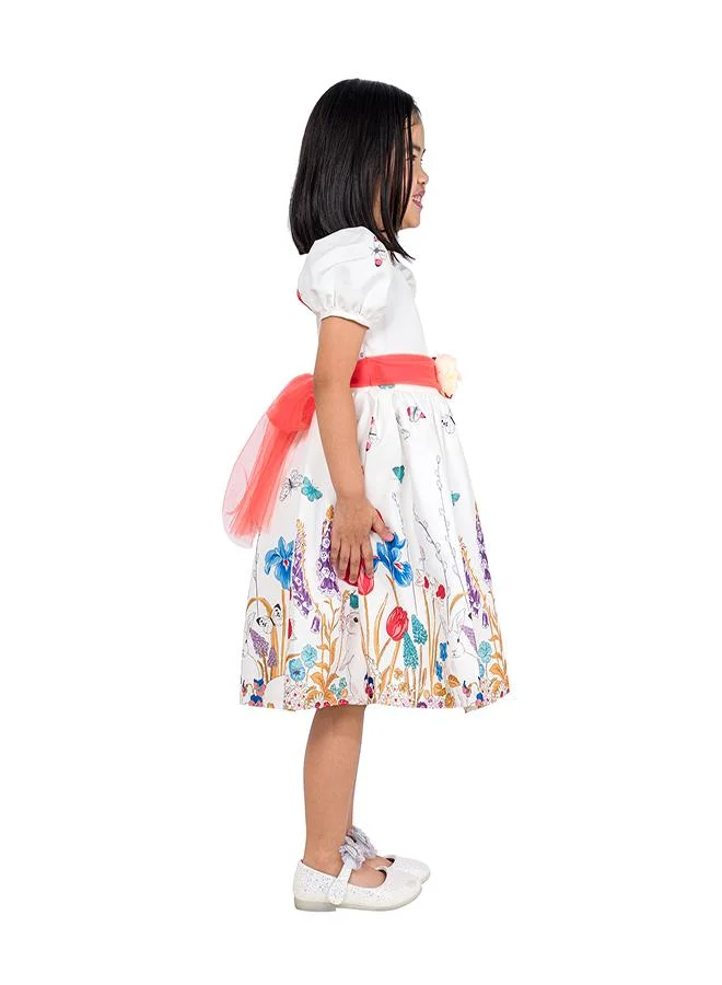 babyqlo Floral Print Party Dress
