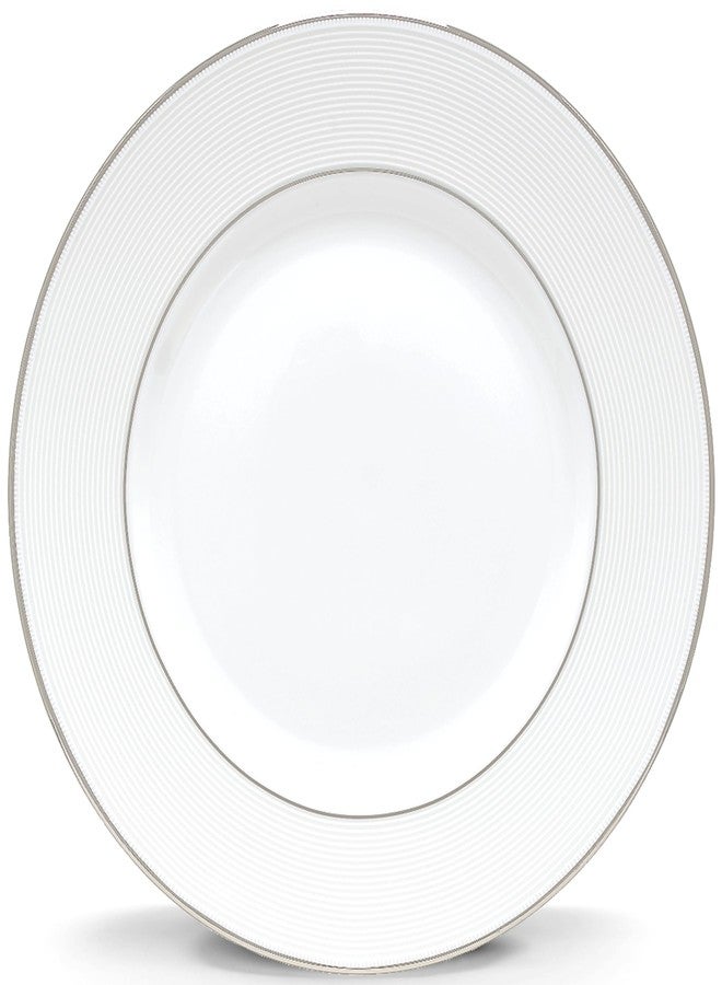 Lenox 806494 Opal Innocence Stripe Dinner Plate