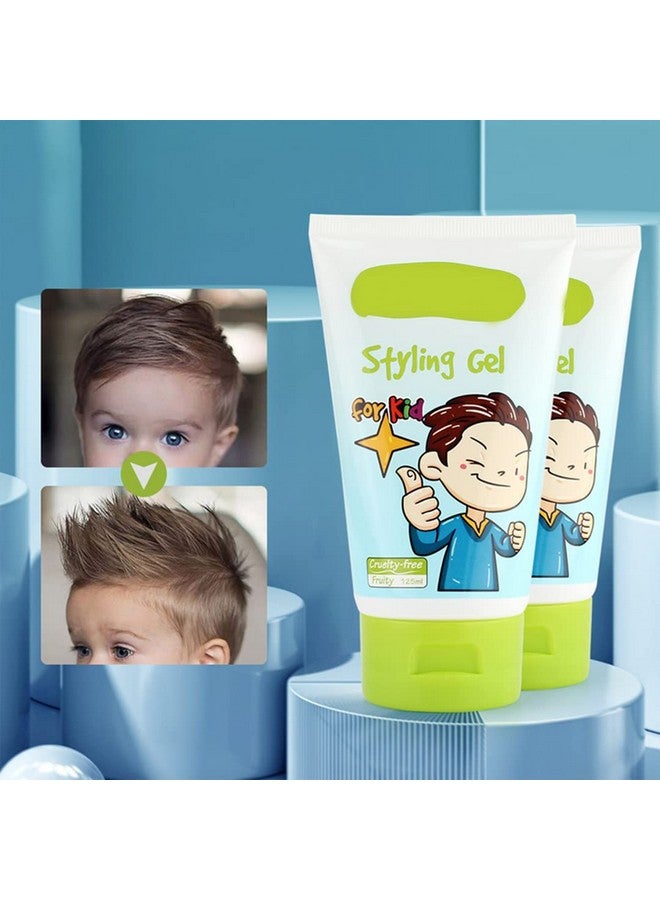 gowwim Baby Hair Gelhair Gel For Kidsfresh Kids Styling Hair Gel ; Mediumstrong Hold ; Not Greasy ;Fruit Fragrance; 4.4Oz - Image 4