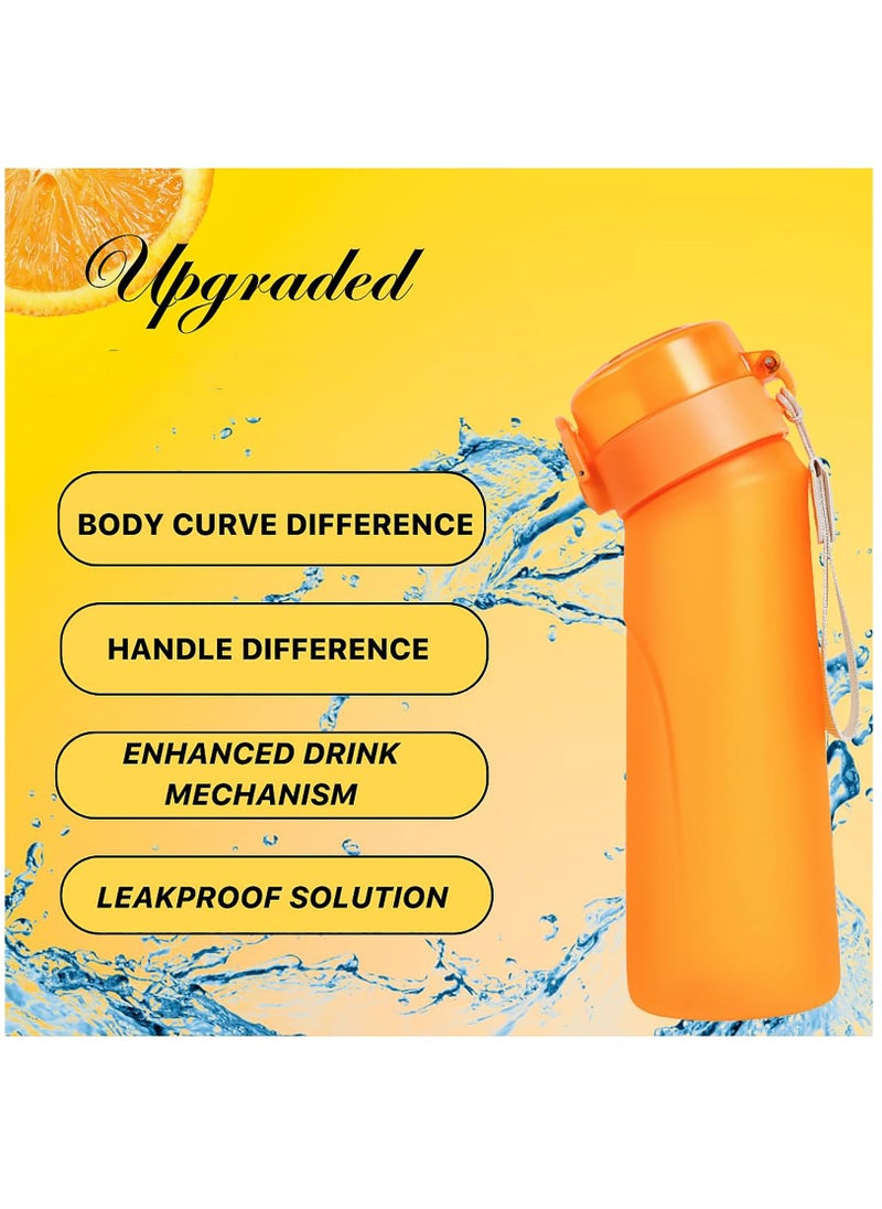 Generic - Sports Air Water Bottle Bpa Free Starter Up Set Drinking Bottles 750Ml Fruit Fragrance Water Bottle With 7 Flavour Pods%0 Sugar Water Cup For Gym And Outdoor Gift - Image 1