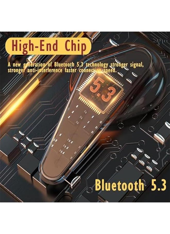 Generic Mecha Wireless Gaming Earbuds with Microphone 5.3 Bluetooth Earplugs Low Latency Wireless Earbuds Kids Best Gaming Earphones Ear Buds Audifonos Inalambricos Bluetooth Auriculares Inalambricos  - Image 5