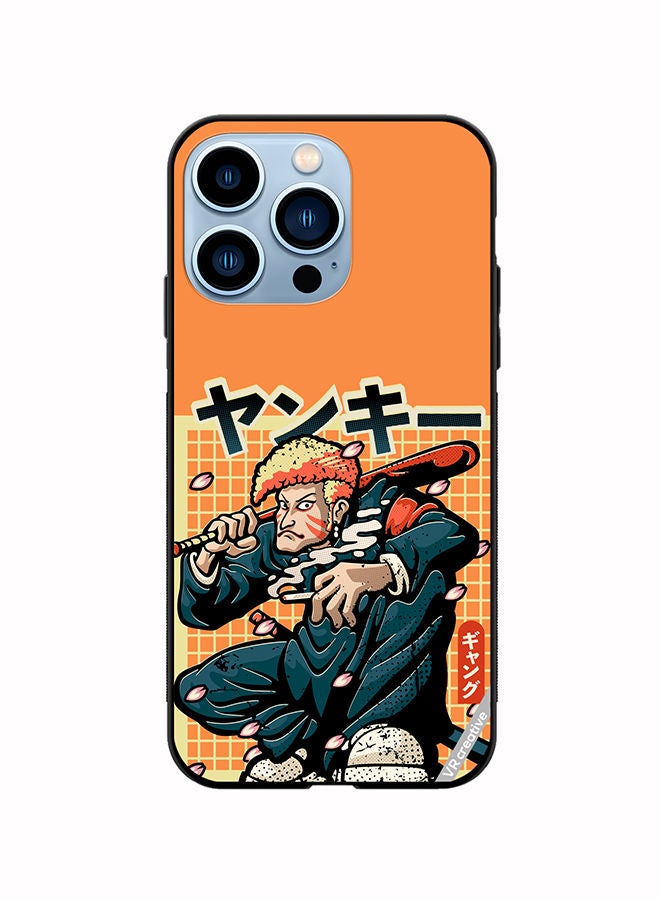 VR CREATIVE Protective Case Cover For Apple iPhone 14 Pro Max Japanesse Yankee Design Multicolour - Image 1