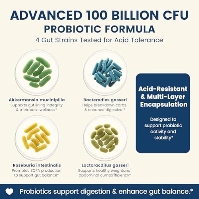NUISM GLP-1 Supplement with Akkermansia Probiotic 100 Billion CFU–Hops & Eriocitrin for Appetite Control, Weight Women Men, Natural GLP 1 Activator for Metabolic Support Gut Health with Chromium & Cinnamon - Image 3