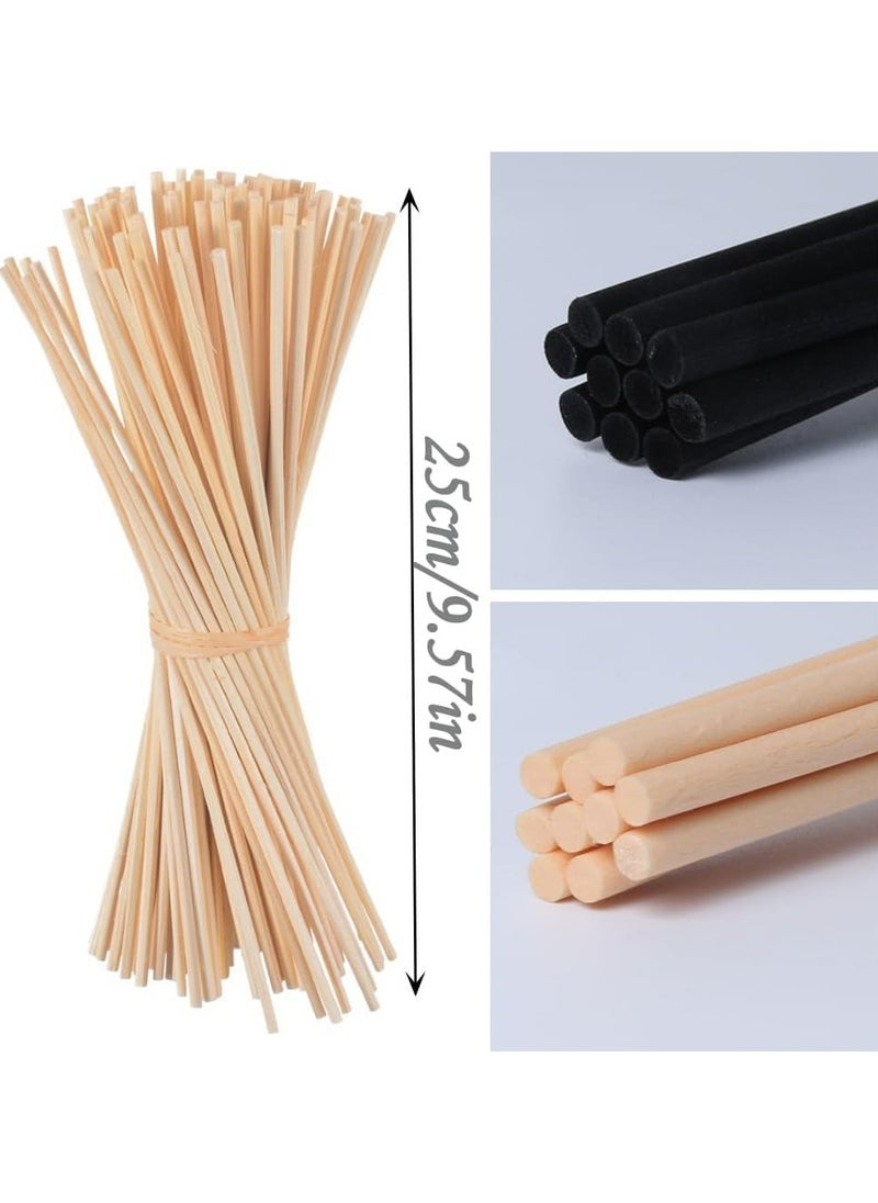 100Pcs Reed Diffuser Sticks, Reed Diffuser Refill Diffuser Oil Fragrance Refill Rituals Home Fragrance 25cm