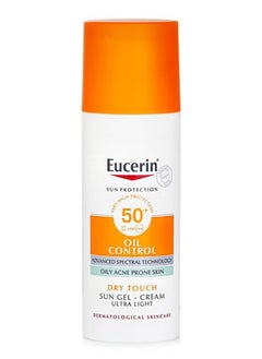 Eucerin Oil Control Sun Gel-Cream Ultra Light SPF 50+ Dry Touch 50ml  - Image 1
