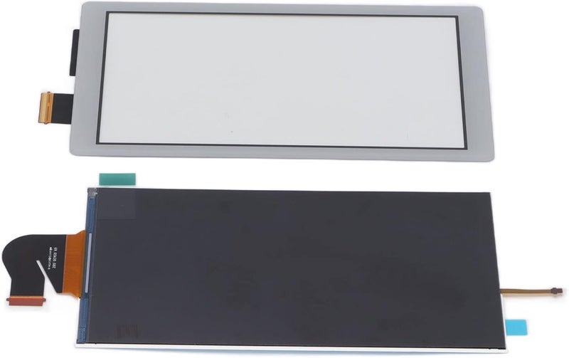 بديل شاشة لايت، شاشة لمس احترافية وشاشة LCD من مادة الزجاج ABS، بديل شاشة لايت LCD، مجموعة إصلاح دقيقة (رمادي أبيض) - Image 2