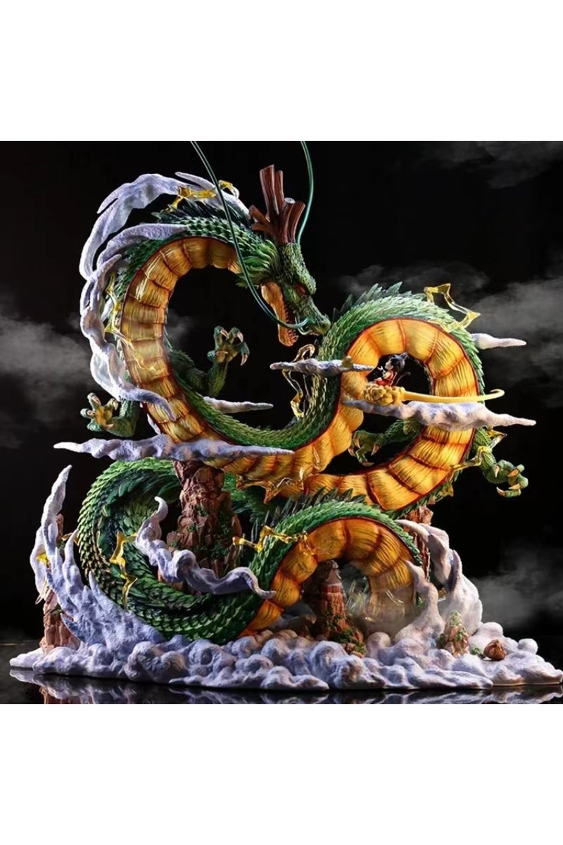 no box 24cm Dragon Ball Anime Figure Shenron Figure Goku And Shenron Figurine Model Pvc Statue Doll