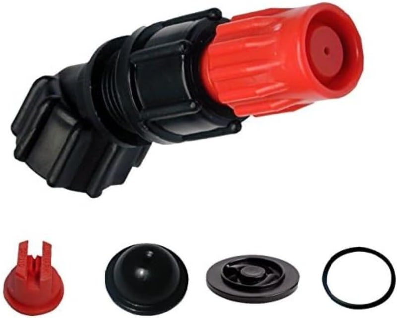 Solo 4900654-P Sprayer Elbow Nozzle Assembly Plus Standard Nozzle Assortment,Black - Image 1