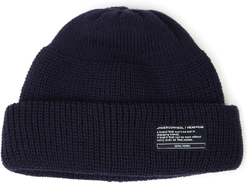 UNDERCONTROL Store Winter Trawler Fisherman Beanie Men Women Unisex Stylish Plain Docker Skull Hat Roll up Watch Cap Color Pack - Image 3