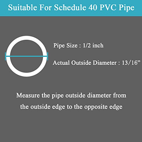 CozyCabin 1/2 inch PVC Splitter with Brass Mist Nozzle (Pack of 10) - Image 3