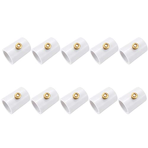 CozyCabin 1/2 inch PVC Splitter with Brass Mist Nozzle (Pack of 10) - Image 1