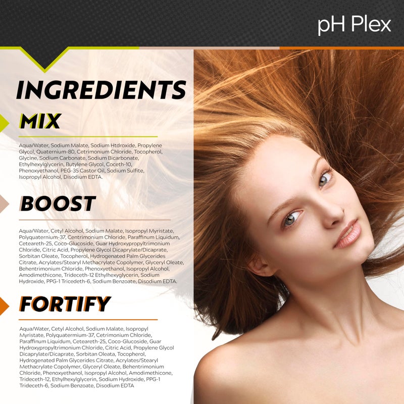 LIW pH Plex Full Service Kit - Protect, Repair & Stabilize Hair Care Treatment for All Hair Types - Use with Home Hair Color & Bleach Products - 1 Month Supply - Image 2