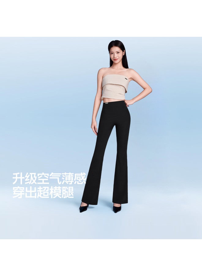 SIINSIIN Light Shaping High-Waist Slimming Lifting High-Elasticity Shark Bell-Bottom Pants, Autumn High-End Breathable Fashion Slim Fit Casual Pants - Image 2