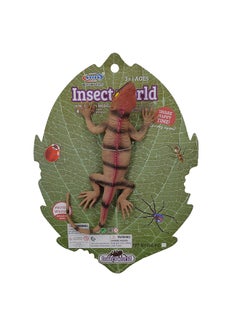 Galaxy Realistic Frilled Lizard Animal Toy - 21-25 cm (Protect Wild Life Series/Insect World Series) with Touch Stimulation - Interactive Educational Toy for Kids, Perfect for Nature Enthusiasts and Wildlife Conservation
