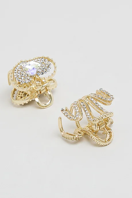 R&B 2 Piece Mini Claw Clips