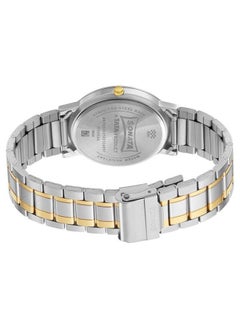 Sonata Round Shape Stainless Steel Analog Wrist Watch 77108BM02 - 43 mm - Two Toned  - Image 3