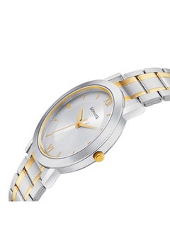 Sonata Round Shape Stainless Steel Analog Wrist Watch 77108BM02 - 43 mm - Two Toned  - Image 2