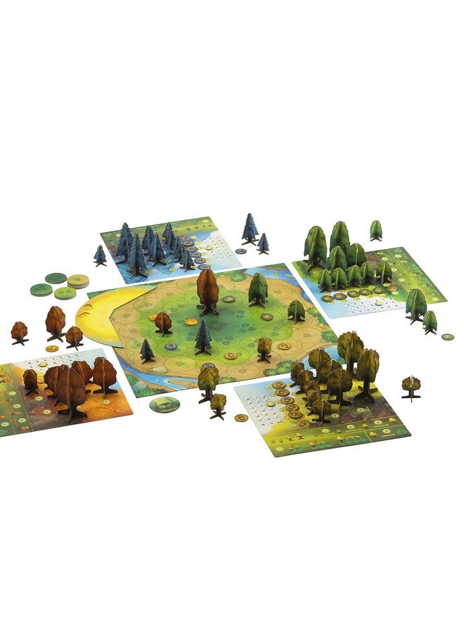 blue orange Tabletop Strategy Game, for Kids Teens Adult and Young Botanists, Family Board Game Nights, 2 to 4 Players, Harvest Light, Grow Trees, Photosynthesis by Blue Orange Games - Image 4