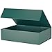 ROSTELACK Green Gift Box 119 x 85 x 33 with Magnetic Closure Lid Gifts Boxe for PresentsBridesmaid Gift BoxesCute BoxBirthday Gifts BoxeLuxury for Gift Packaging Magnetic Gifts Boxes for Wrapping Gift - Image 1