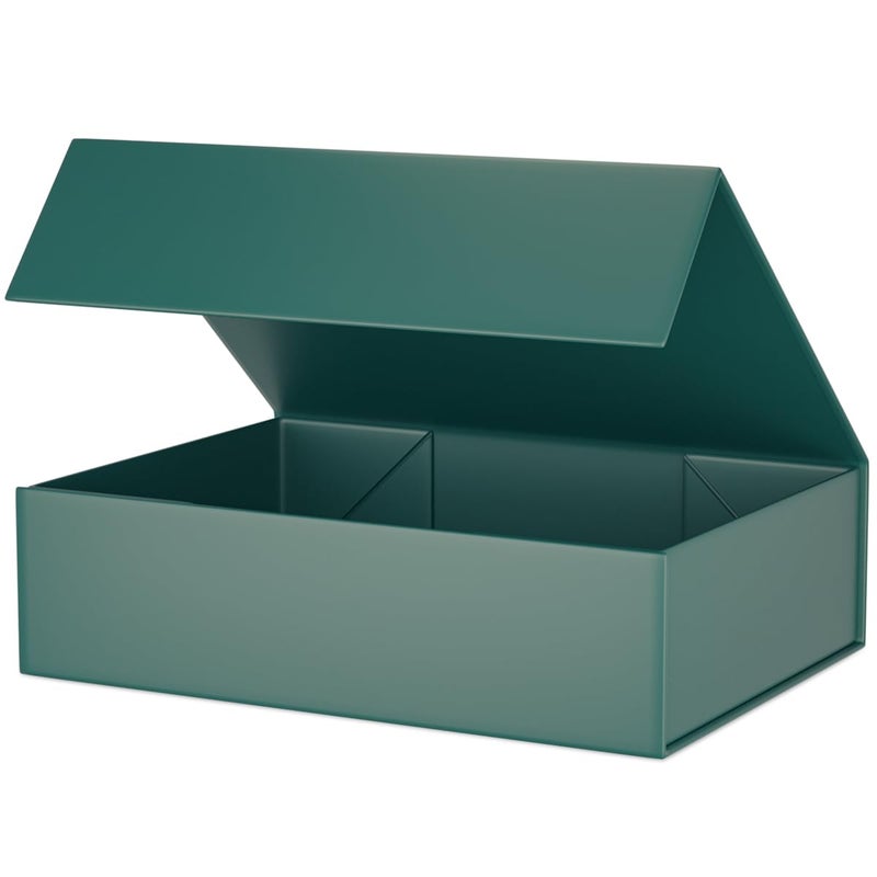 ROSTELACK Green Gift Box 119 x 85 x 33 with Magnetic Closure Lid Gifts Boxe for PresentsBridesmaid Gift BoxesCute BoxBirthday Gifts BoxeLuxury for Gift Packaging Magnetic Gifts Boxes for Wrapping Gift - Image 3