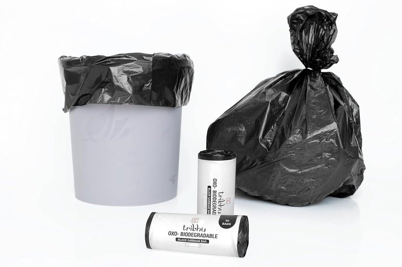 TRIBHU Tribhu Eco Friendly Multicolor Small Garbage Bags 17x19 InchesPack of 9 270 Pieces 30 Pcs Each PackBiodegradable Garbage BagTrashDustbin Bags - Image 2