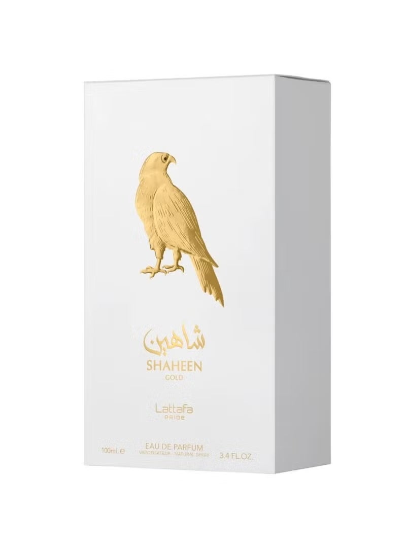 Lattafa Shaheen Gold perfume for women by Lattafa 100ML - Image 3