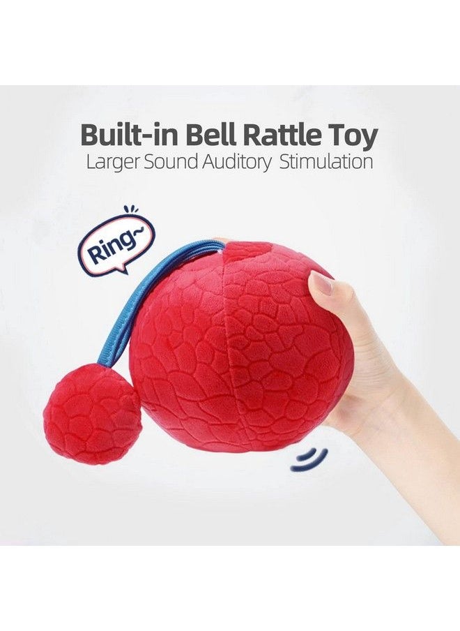 Jollybaby Visual Stimulation Baby Toys 0 3 6 Months High Contrast Sensory Development Toy Activity Soft Plush Rattle Ball With Textured Eye Tracking Newborn Toddler 1 Year Gift (Black & White)  - Image 5