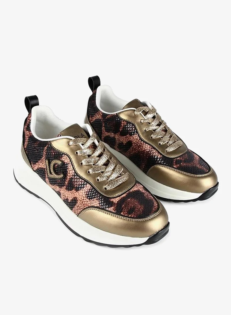 لولا كساديمونت أحذية رياضية بطبعة حيوانات