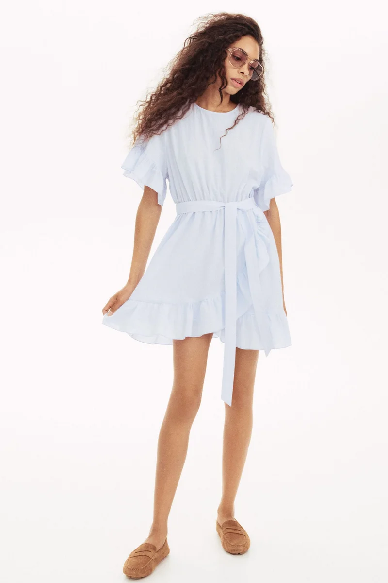 H&M Frill-trimmed dress