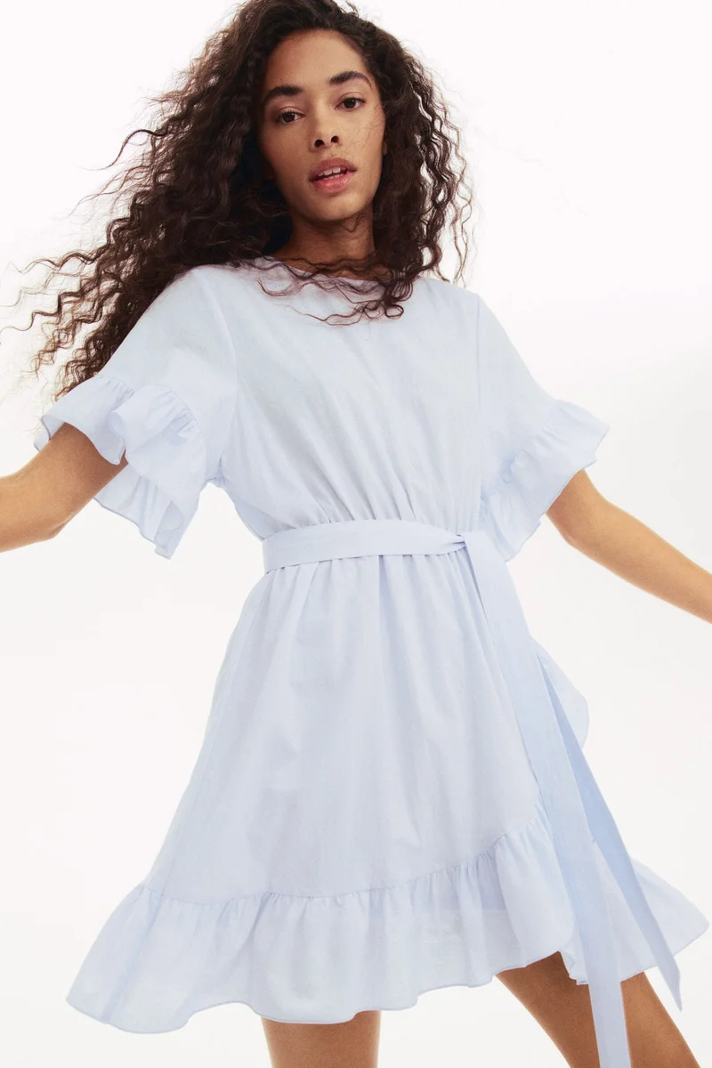 H&M Frill-trimmed dress