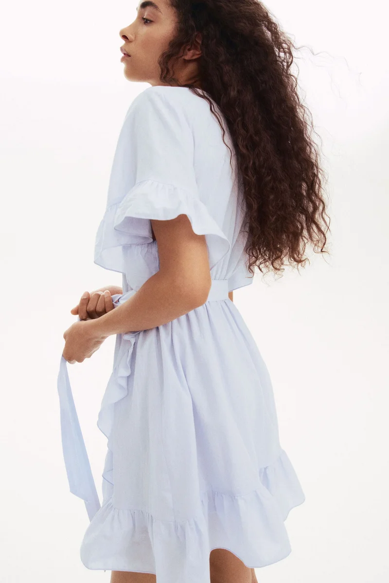 H&M Frill-trimmed dress